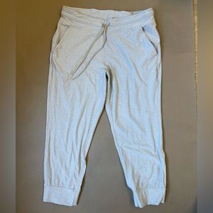 Cozy cotton blend lululemon joggers size 12.